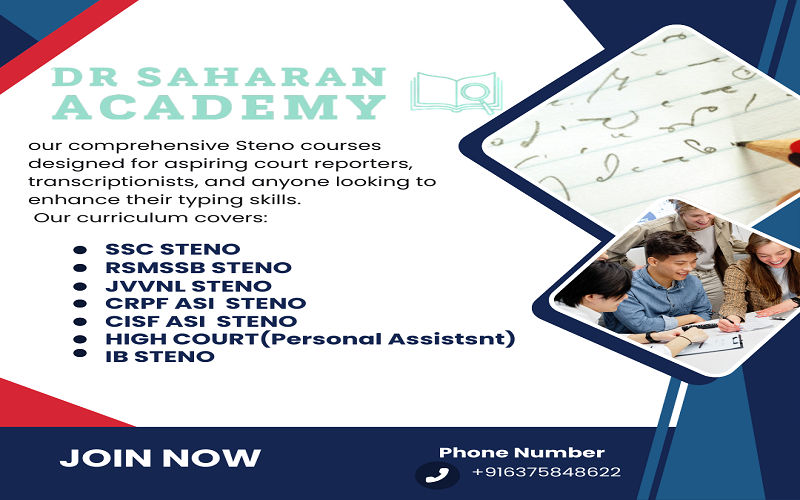 Steno classes in pratap nagar